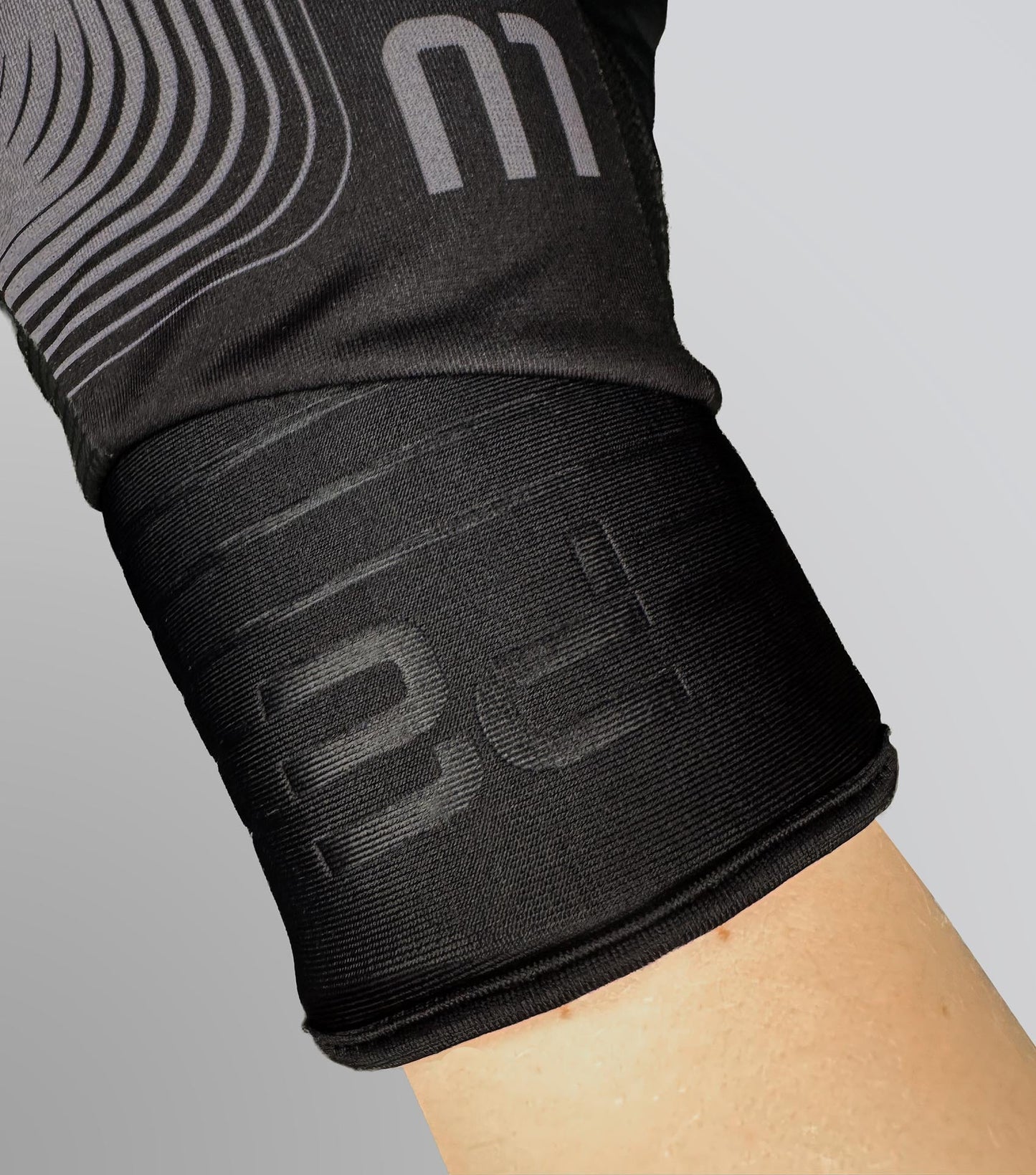 Description:Hydrex Waterproof Riding Gloves_Colour:Black_Position:3