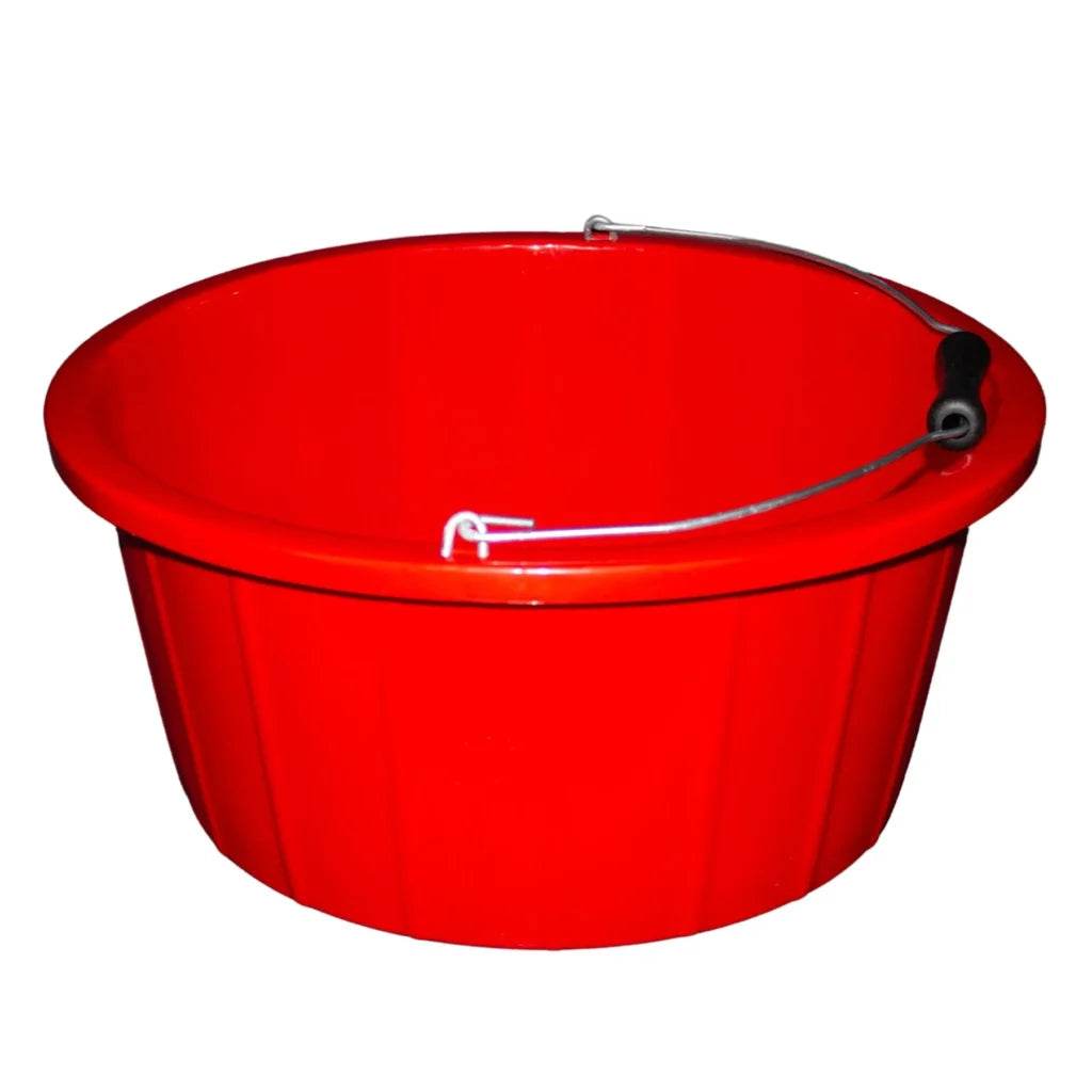 Red Gorilla Premium Shallow Bucket 15L - N P Equestrian & Pet Supplies Ltd 