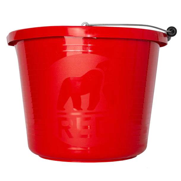 Red Gorilla Premium Bucket 15L - N P Equestrian & Pet Supplies Ltd 