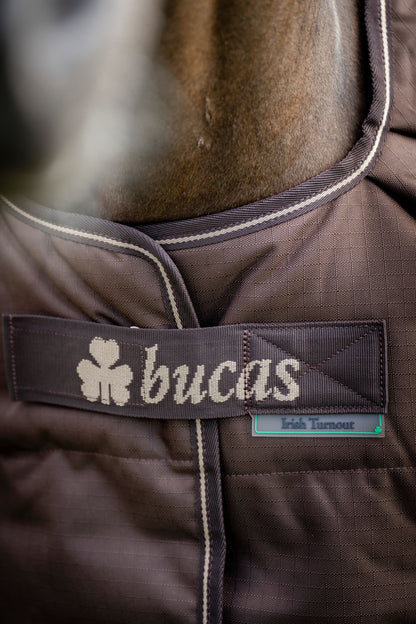 Bucas Irish 300g Standard Neck Turnout Rug - Espresso