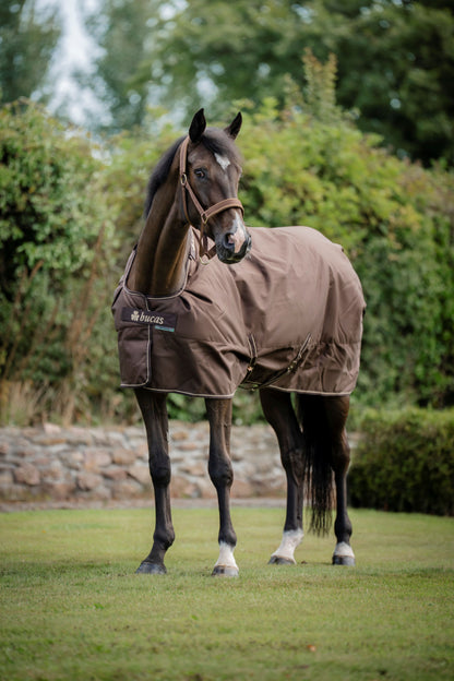 Bucas Irish 300g Standard Neck Turnout Rug - Espresso