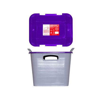 Red Gorilla Stack N Store 25L - Purple