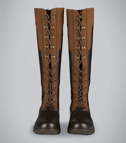 Premier Equine Kelburn Women's Waterproof Country Boots Brown