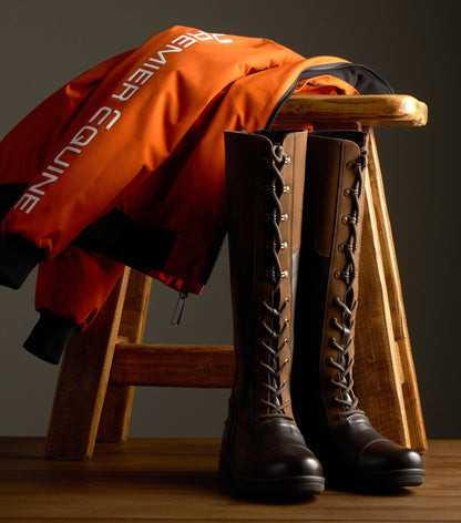 Premier Equine Kelburn Women's Waterproof Country Boots Brown