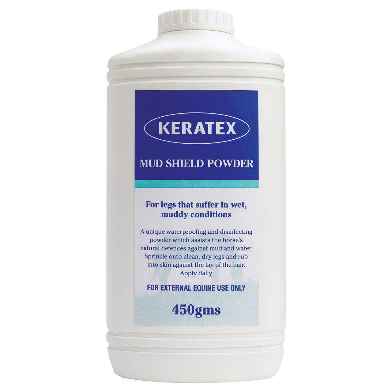 Keratex Mud Shield Powder - N P Equestrian & Pet Supplies Ltd 