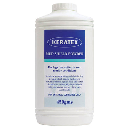 Keratex Mud Shield Powder - N P Equestrian & Pet Supplies Ltd 