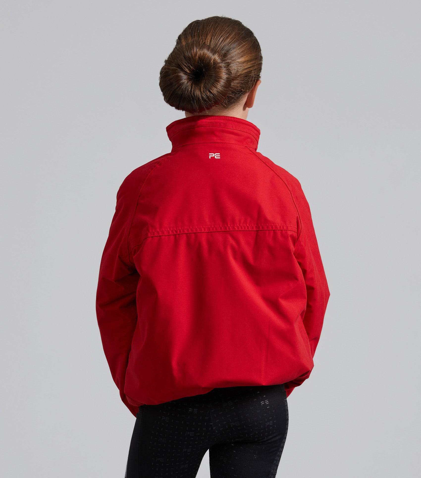 Premier Equine Junior Pro Rider Unisex Riding Jacket Red - N P Equestrian & Pet Supplies Ltd 