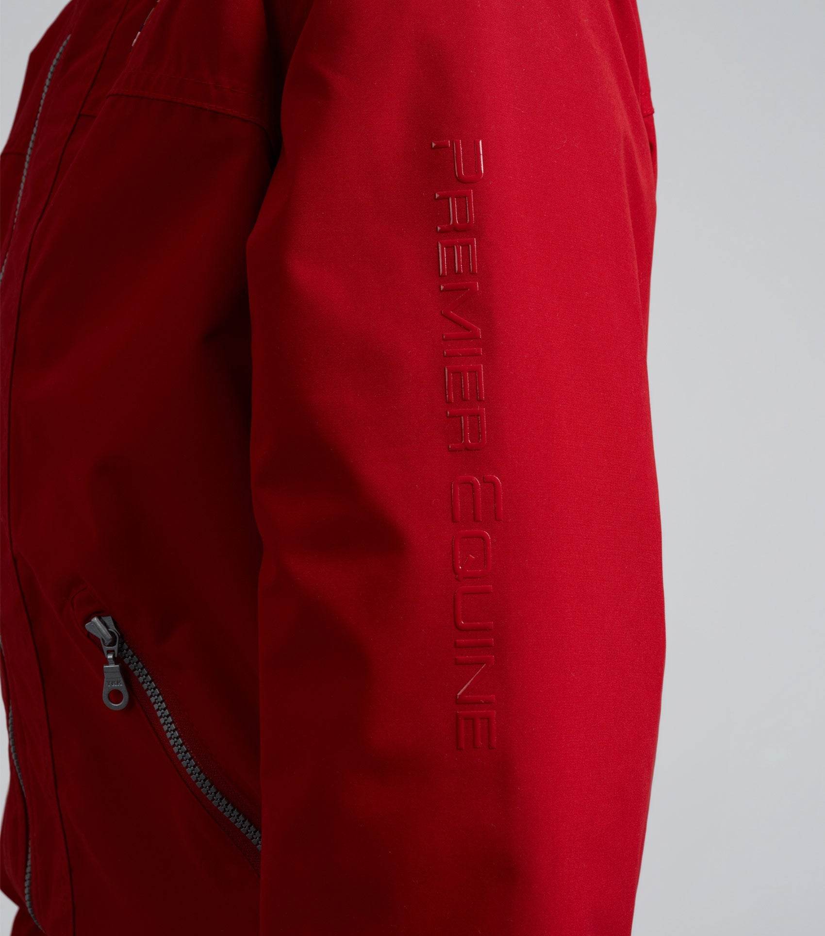 Premier Equine Junior Pro Rider Unisex Riding Jacket Red - N P Equestrian & Pet Supplies Ltd 