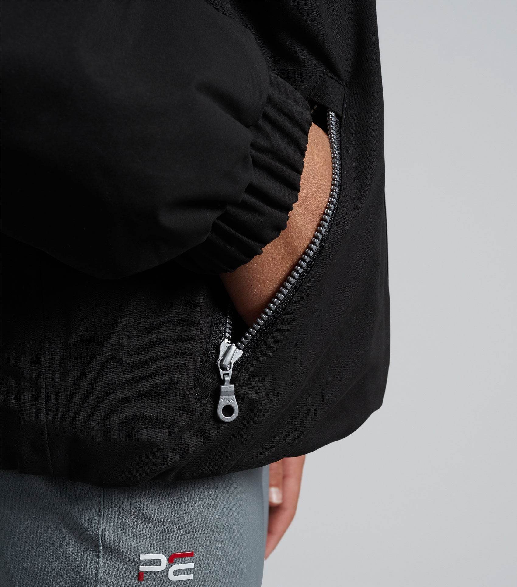 Premier Equine Junior Pro Rider Unisex Riding Jacket Black - N P Equestrian & Pet Supplies Ltd 