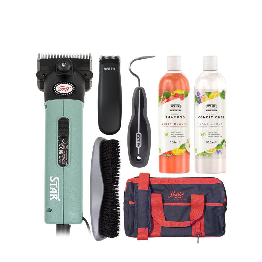 Lister Star Equine Clipper Bundle - N P Equestrian & Pet Supplies Ltd 