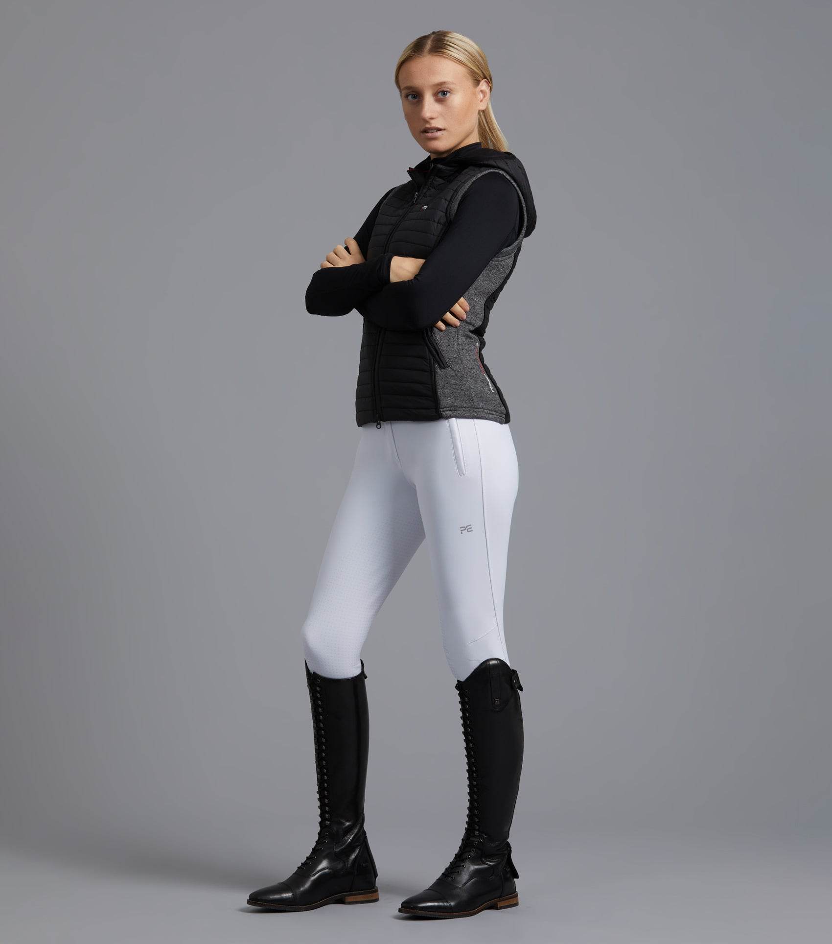 Premier Equine Lamera Ladies Hybrid Technical Riding Gilet - N P Equestrian & Pet Supplies Ltd 