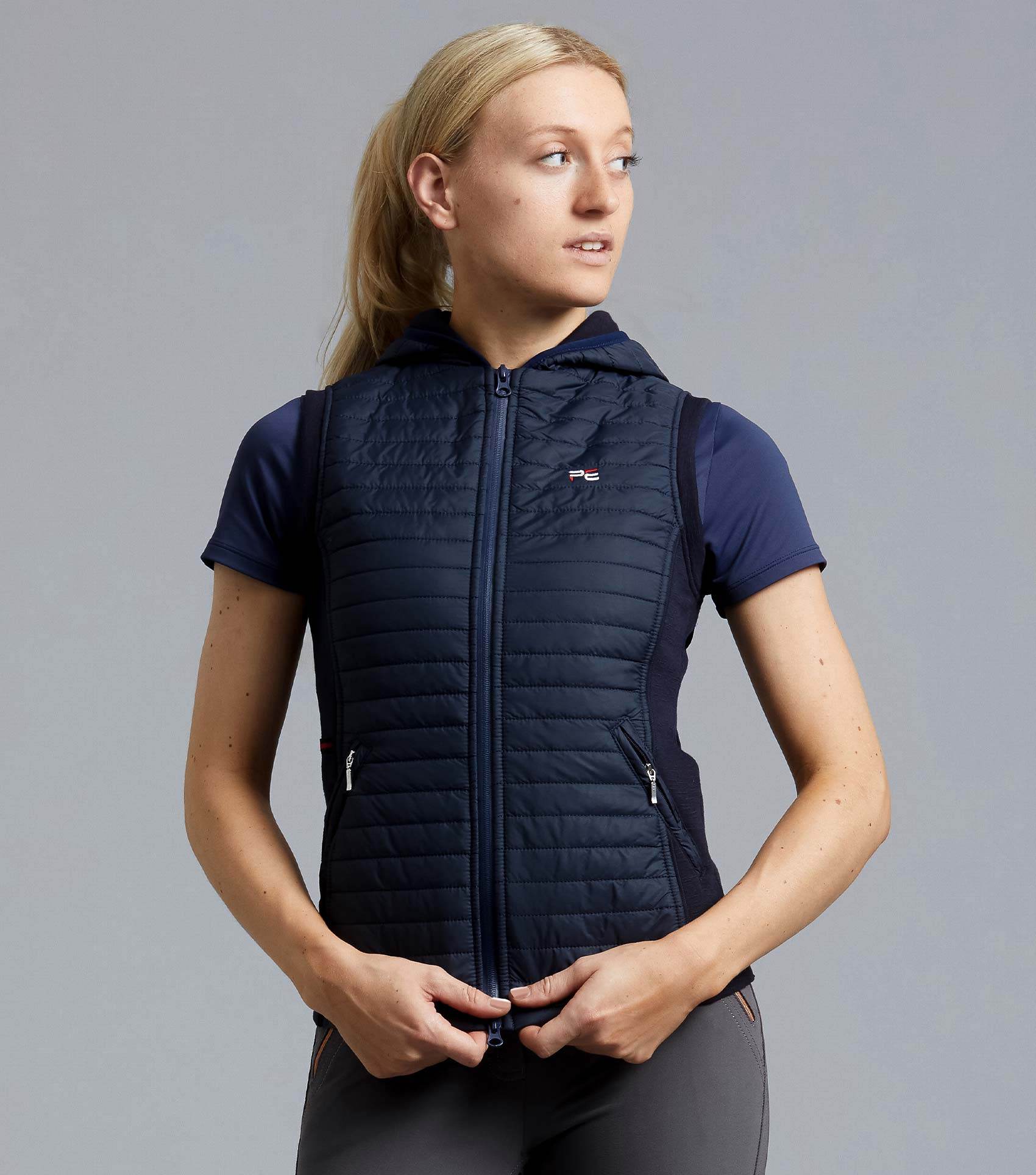 Premier Equine Lamera Ladies Hybrid Technical Riding Gilet - N P Equestrian & Pet Supplies Ltd 