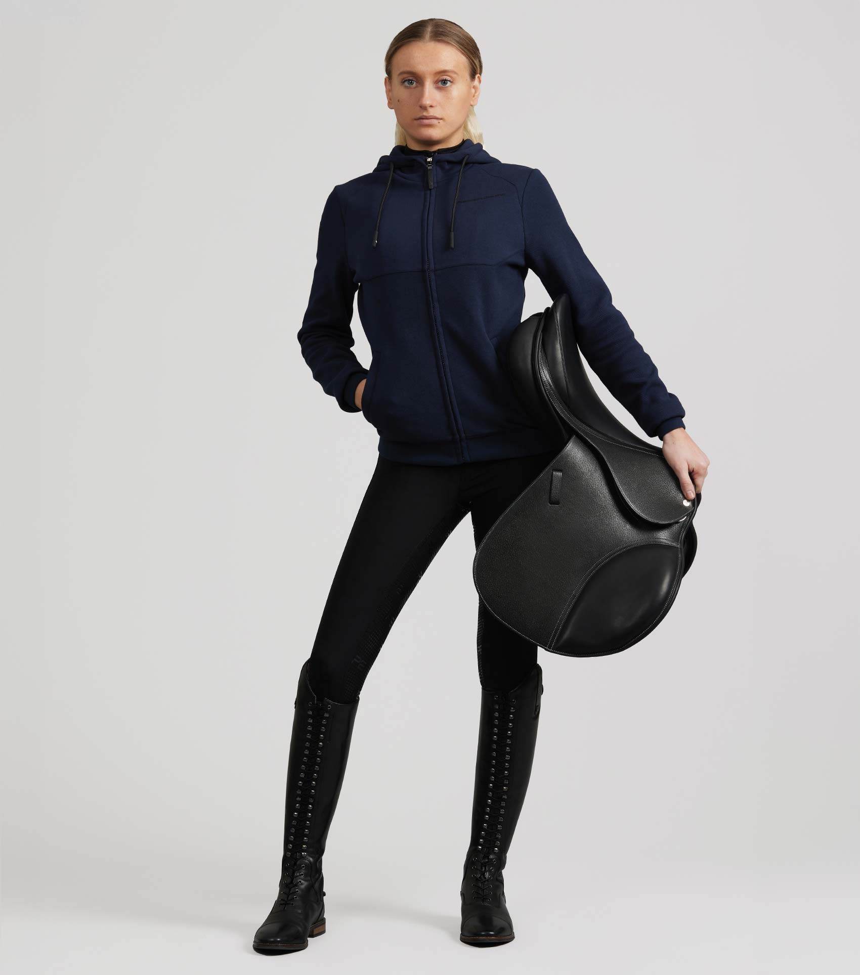 Premier Equine Legato Hooded Full-Zip Sweatshirt - N P Equestrian & Pet Supplies Ltd 
