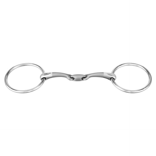 Sprenger Satinox® Loose Ring Snaffle – 12mm – Double Joint Bit