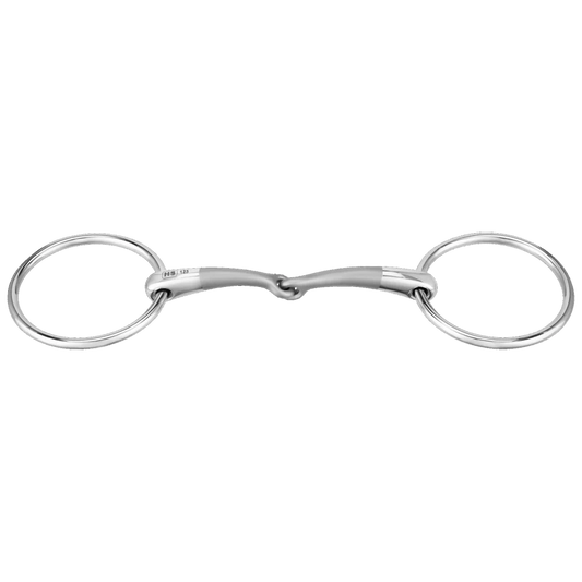 Sprenger Satinox® Loose Ring Snaffle – 12mm – Single Joint Bit