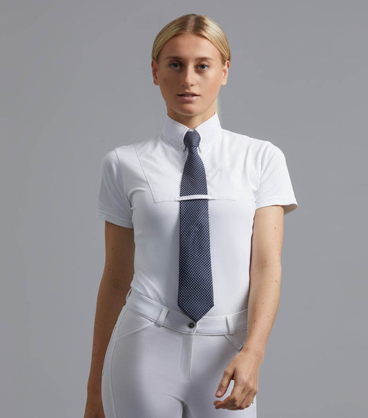 Premier Equine Luciana Ladies Short Sleeve Tie Shirt - N P Equestrian & Pet Supplies Ltd 