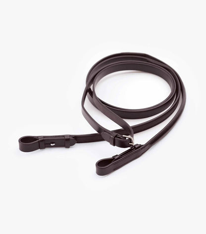 Premier Equine Luigi Plain Leather Reins - N P Equestrian & Pet Supplies Ltd 