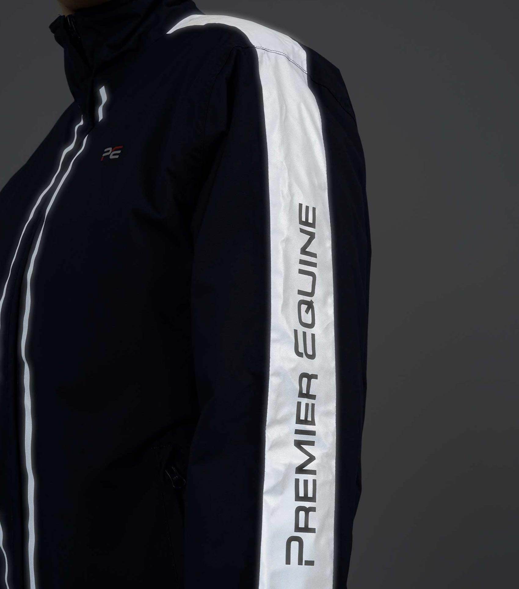 Premier Equine Lumen Reflective Unisex Riding Jacket - N P Equestrian & Pet Supplies Ltd 
