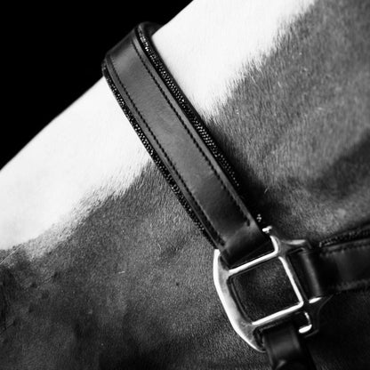 Lumiere Equestrian Vegas Glitter Leather Headcollar