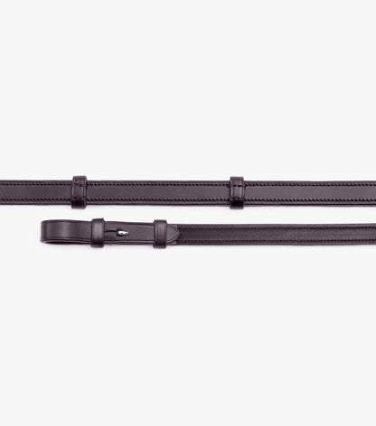Premier Equine Matteo Leather Grip Reins Brown - N P Equestrian & Pet Supplies Ltd 