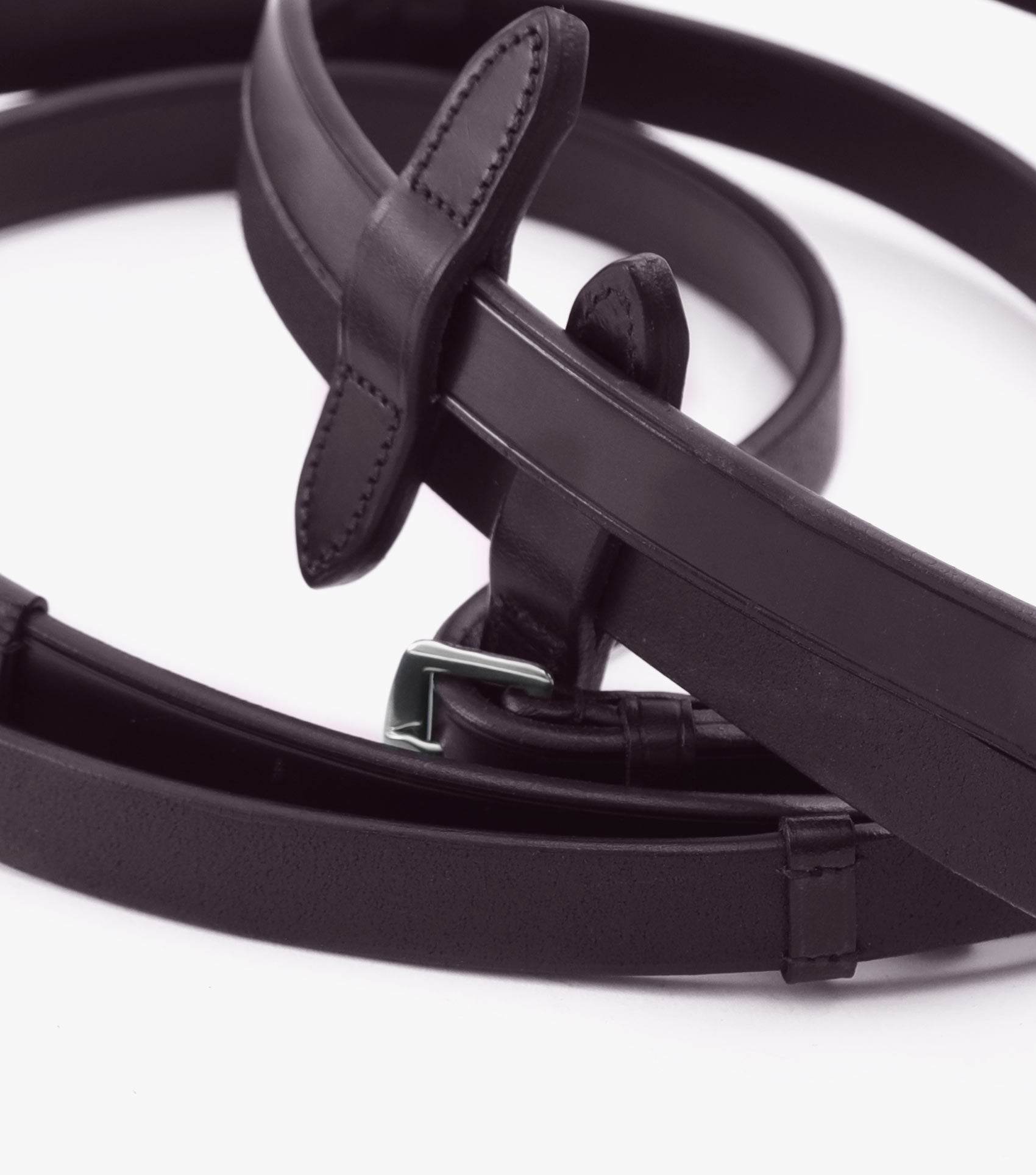 Premier Equine Matteo Leather Grip Reins Brown - N P Equestrian & Pet Supplies Ltd 