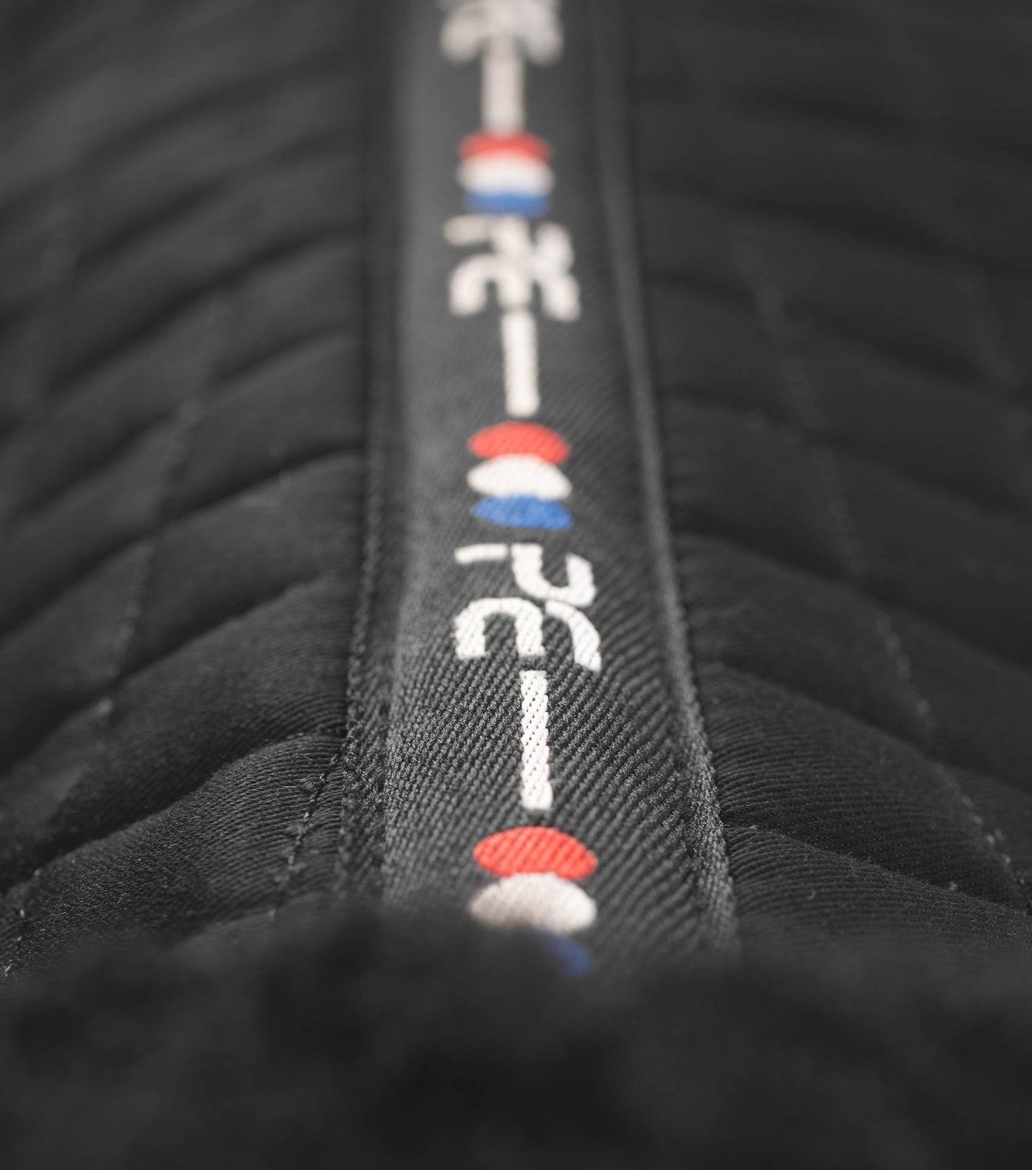 Premier Equine Merino Wool Saddle Pad - Half Pad Black/Black Wool