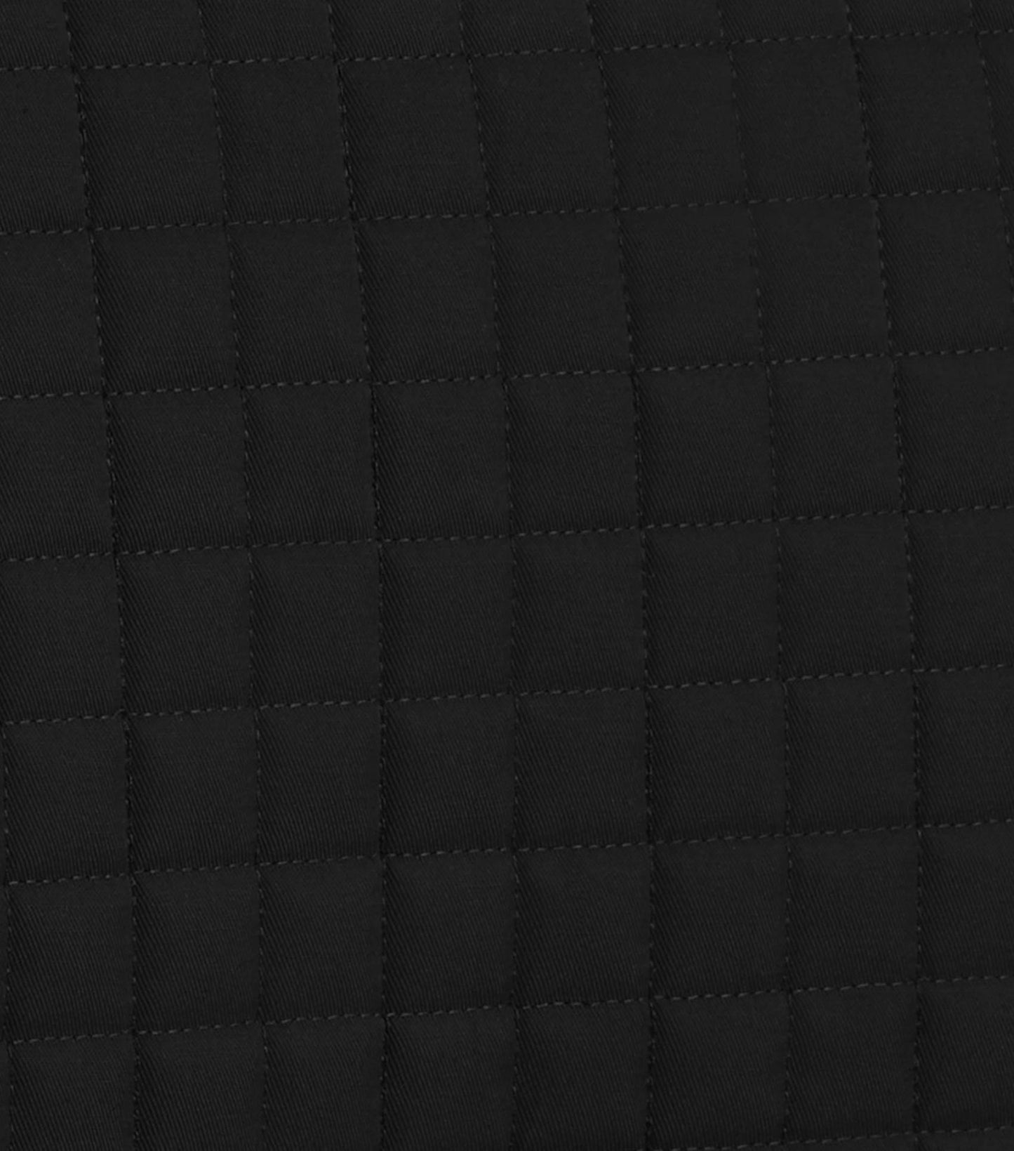 Premier Equine Merino Wool Saddle Pad - Half Pad Black/Natural Wool
