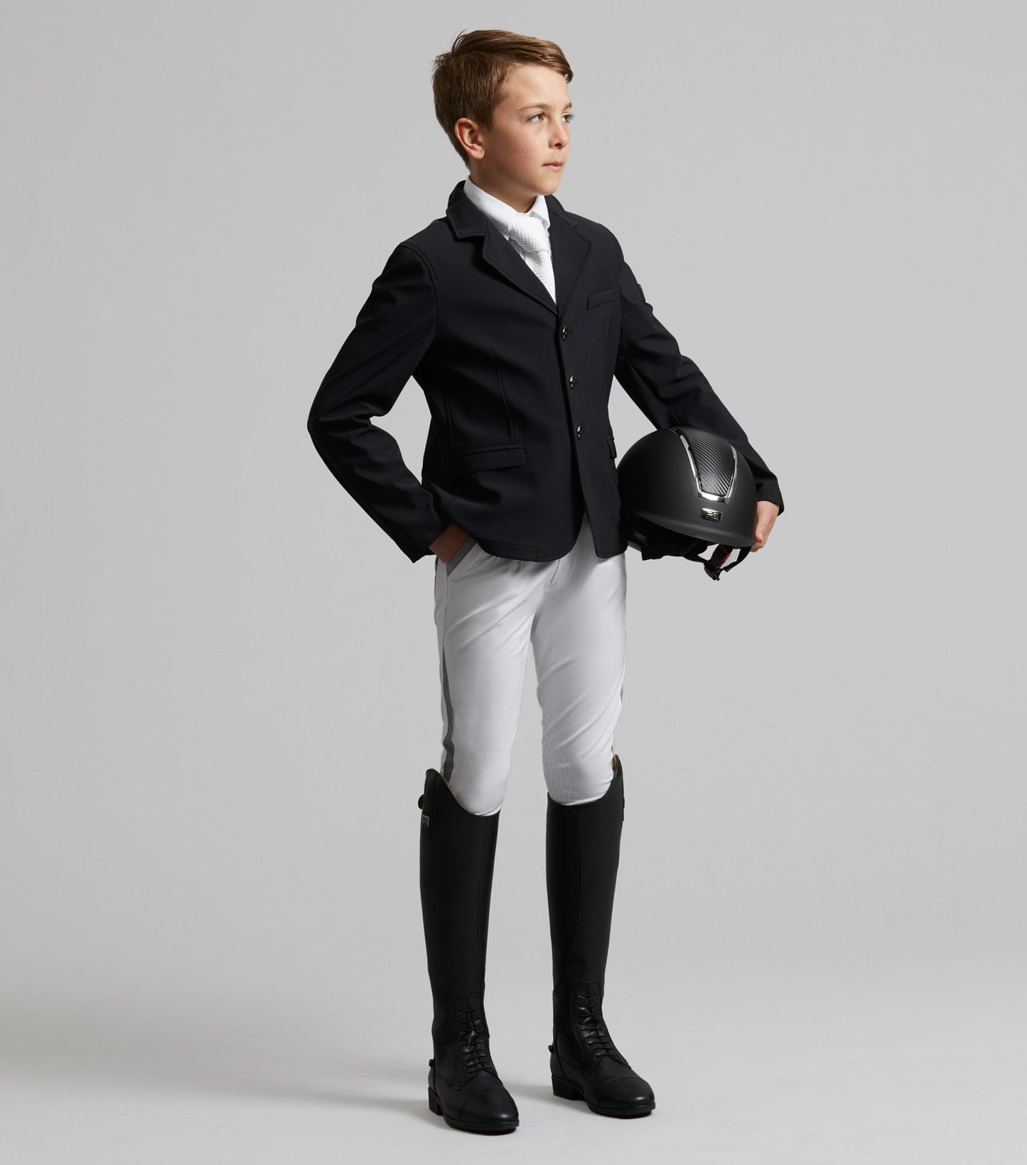 Premier Equine Enzo Boys Competition Jacket Black