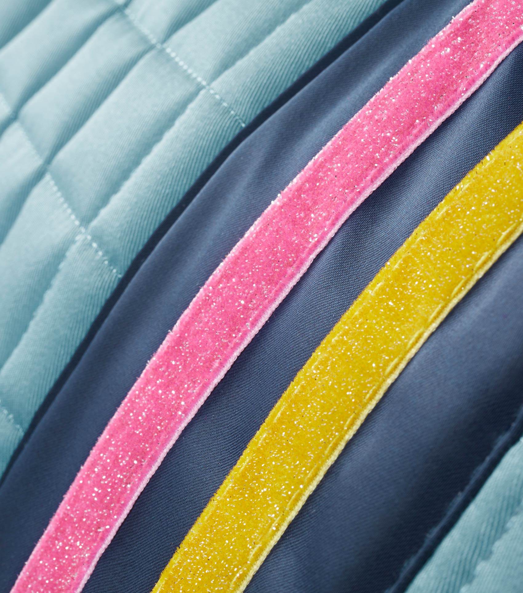 Premier Equine My Pony Jack Cotton GP/Jump Glitter Saddle Pad - N P Equestrian & Pet Supplies Ltd 