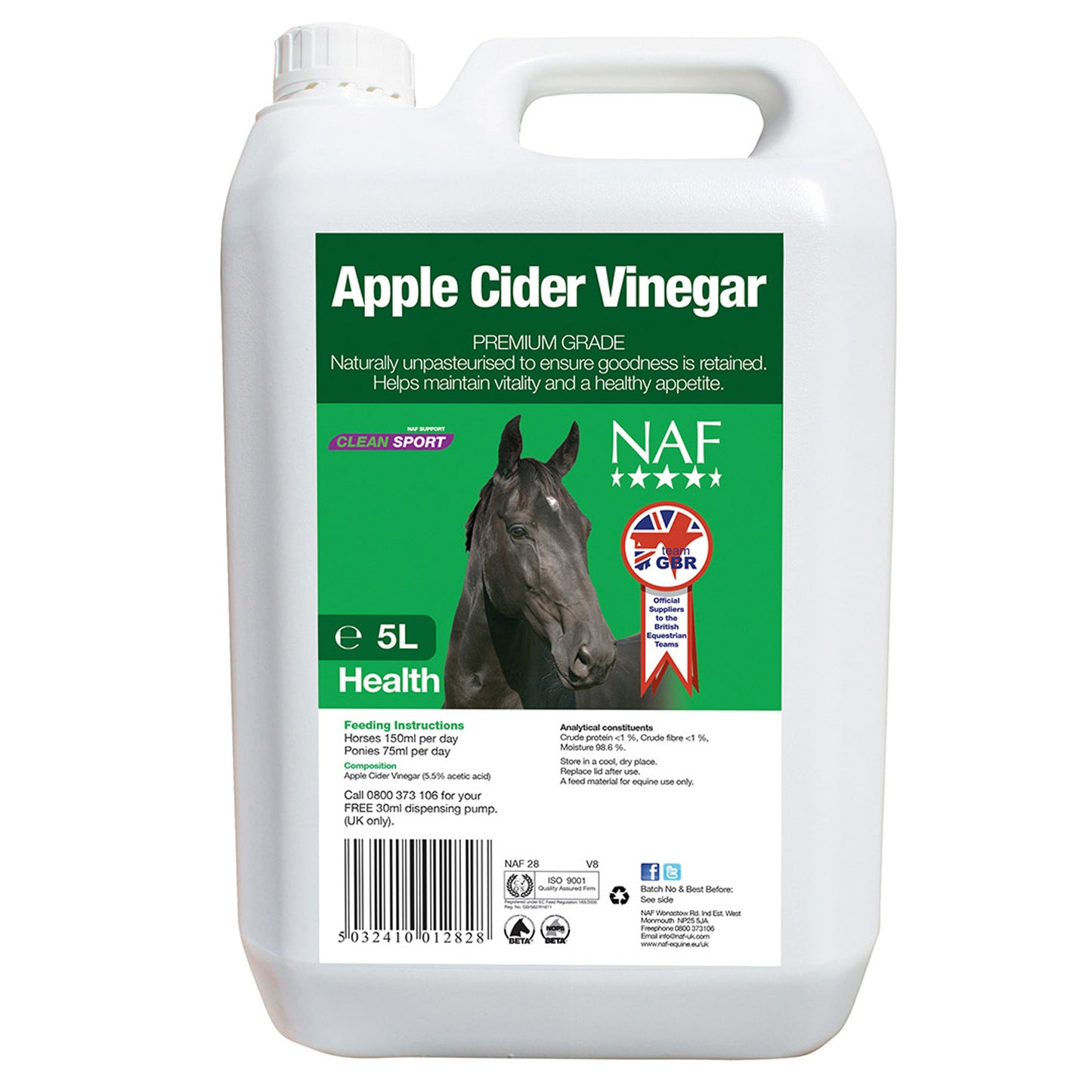 NAF Apple Cider Vinegar - N P Equestrian & Pet Supplies Ltd