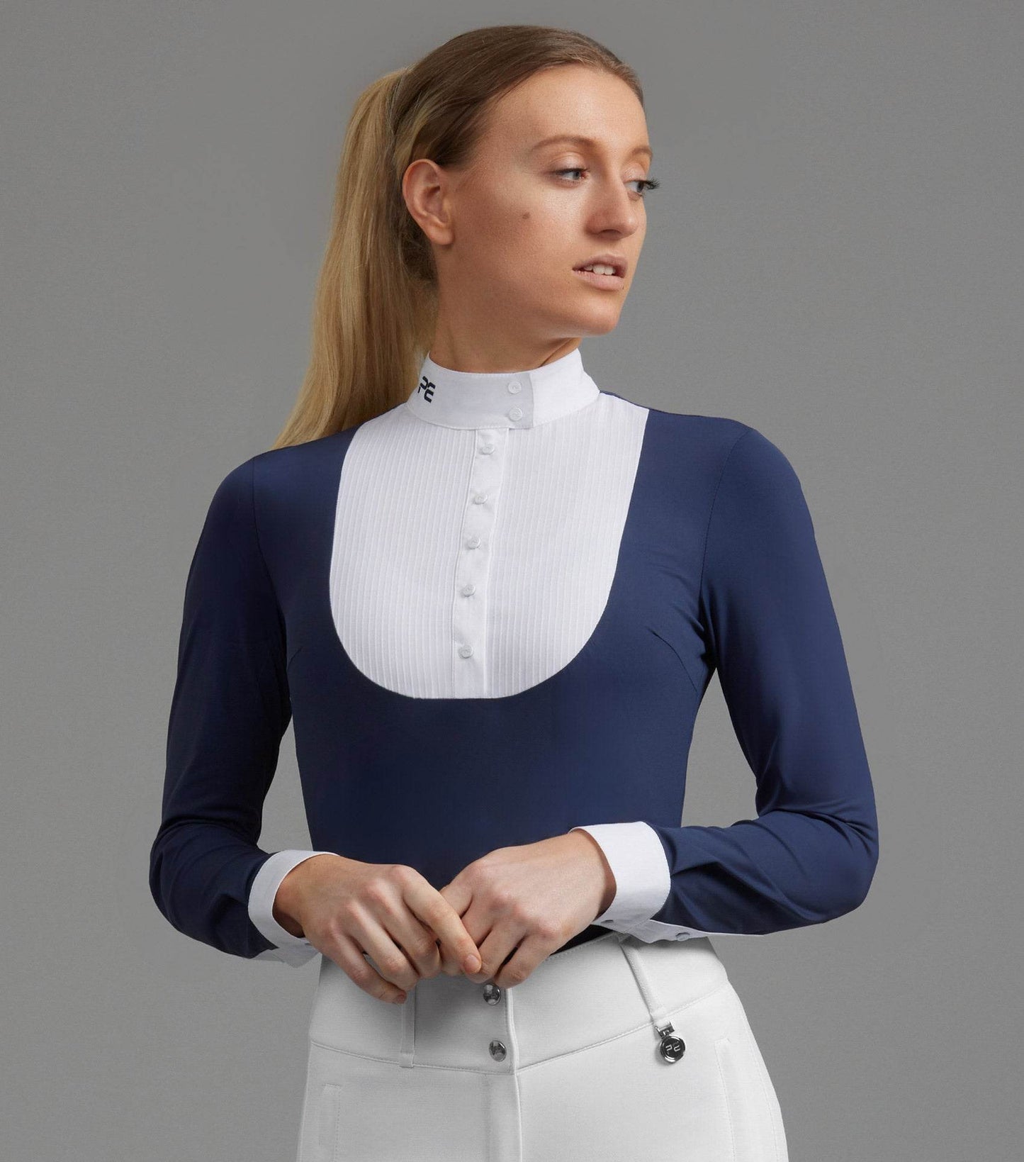 Premier Equine Navarra Long Sleeve Competition Shirt - N P Equestrian & Pet Supplies Ltd 
