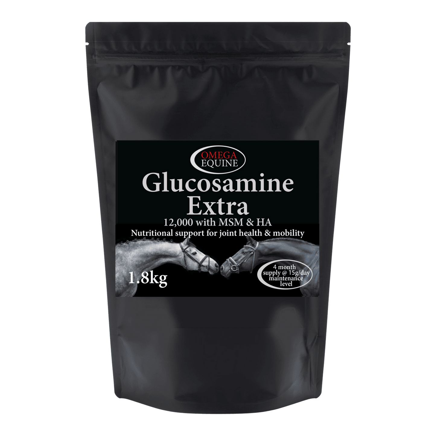 Omega Equine Glucosamine Extra - N P Equestrian & Pet Supplies Ltd 