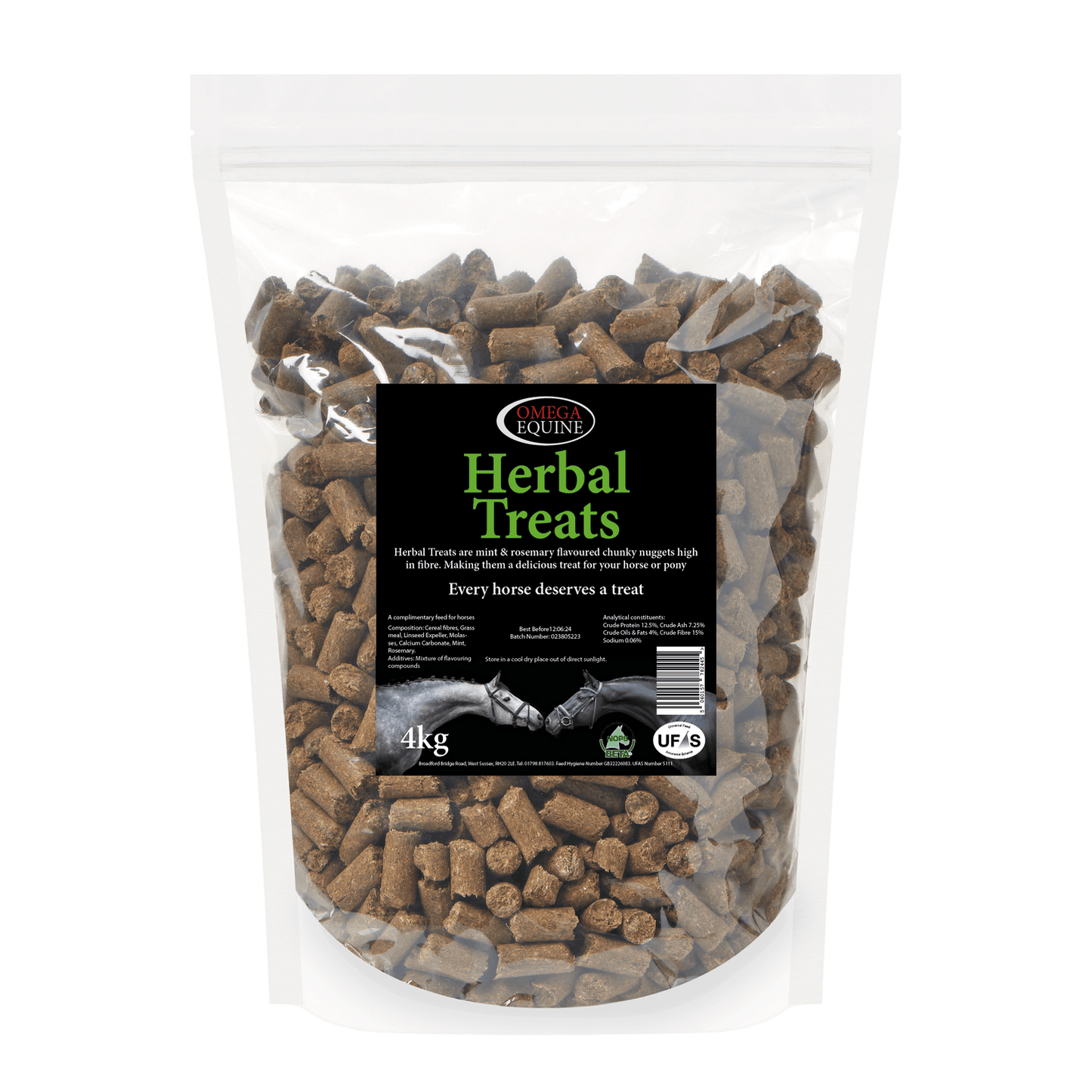 Omega Equine Herbal Treats - N P Equestrian & Pet Supplies Ltd 