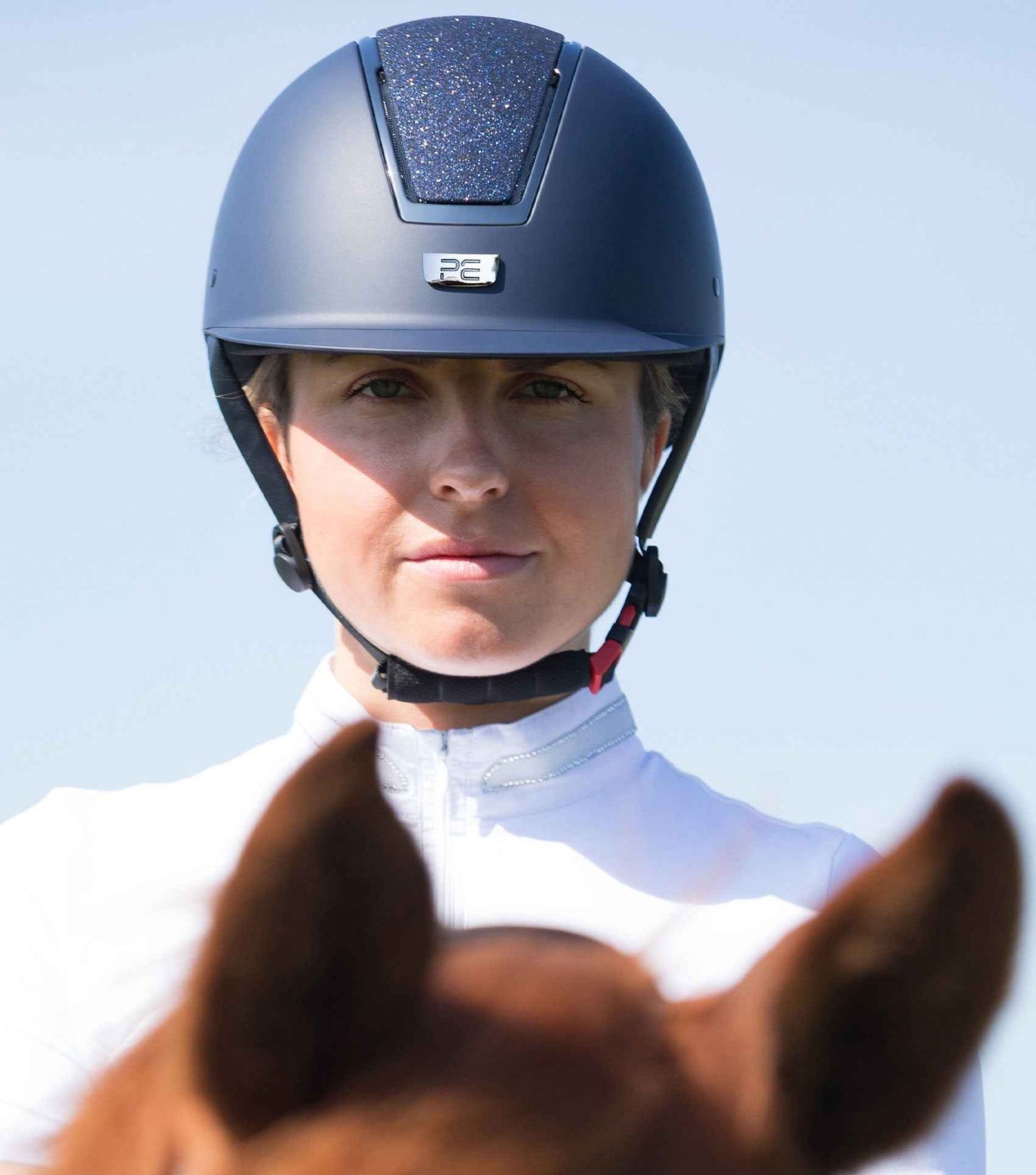 Premier Equine Odyssey Horse Riding Helmet - Midnight Navy