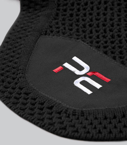 Premier Equine PE Acoustic Ear Bonnet Black - N P Equestrian & Pet Supplies Ltd 