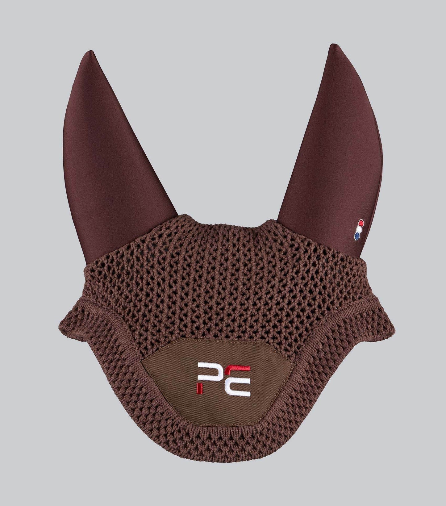 Premier Equine PE Acoustic Ear Bonnet Brown - N P Equestrian & Pet Supplies Ltd 