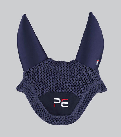Premier Equine PE Acoustic Ear Bonnet Navy - N P Equestrian & Pet Supplies Ltd 