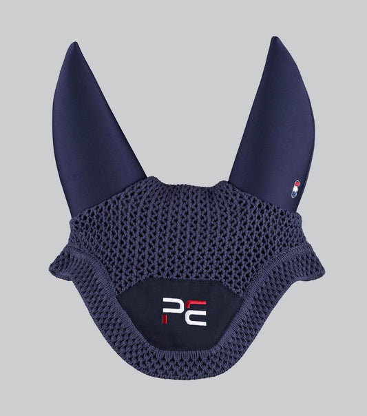 Premier Equine PE Acoustic Ear Bonnet Navy - N P Equestrian & Pet Supplies Ltd 