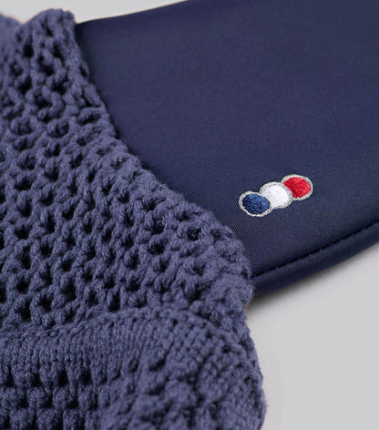 Premier Equine PE Acoustic Ear Bonnet Navy - N P Equestrian & Pet Supplies Ltd 