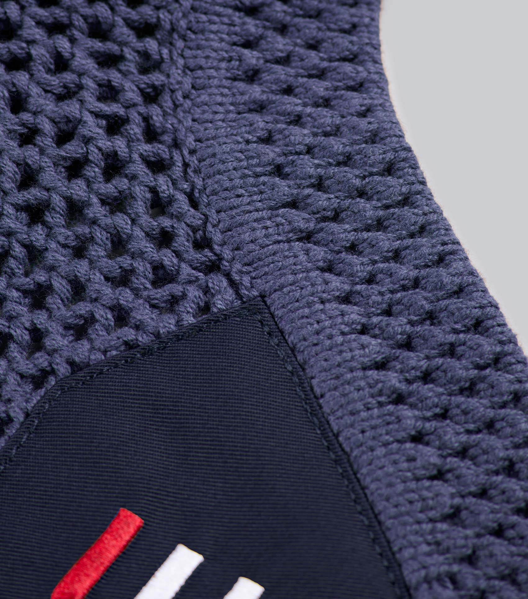 Premier Equine PE Acoustic Ear Bonnet Navy - N P Equestrian & Pet Supplies Ltd 