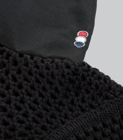 Premier Equine PE Sport Ear Bonnet Black - N P Equestrian & Pet Supplies Ltd 