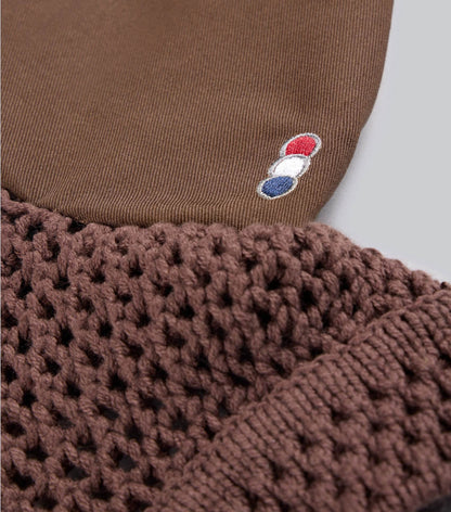 Premier Equine PE Sport Ear Bonnet Dark Brown - N P Equestrian & Pet Supplies Ltd 