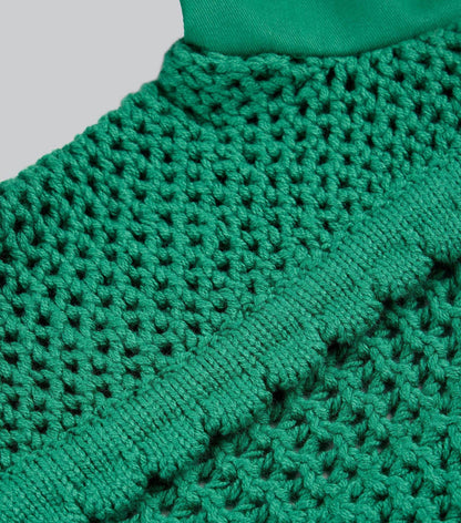 Premier Equine PE Sport Ear Bonnet Green - N P Equestrian & Pet Supplies Ltd 