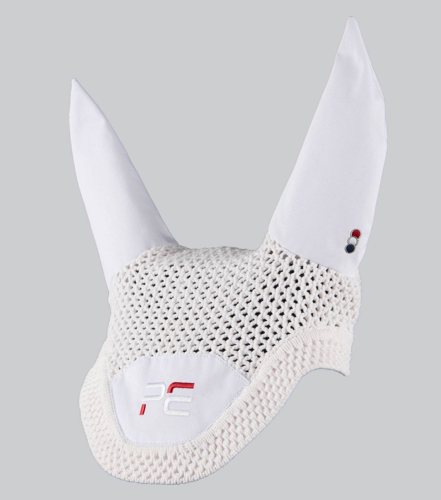 Premier Equine PE Sport Ear Bonnet White - N P Equestrian & Pet Supplies Ltd 