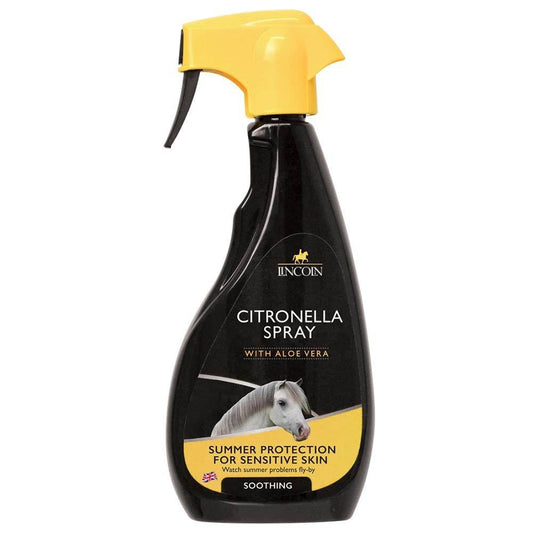 Lincoln Citronella Spray with Aloe Vera - N P Equestrian & Pet Supplies Ltd 