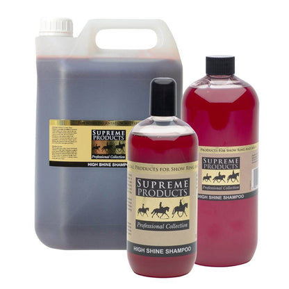 Supreme Products High Shine Shampoo - N P Equestrian & Pet Supplies Ltd 