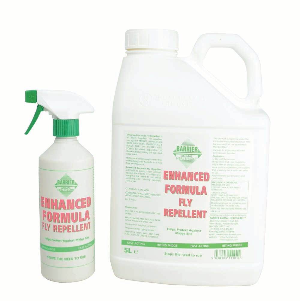 Barrier Enhanced Formula Fly Repellent - N P Equestrian & Pet Supplies Ltd 