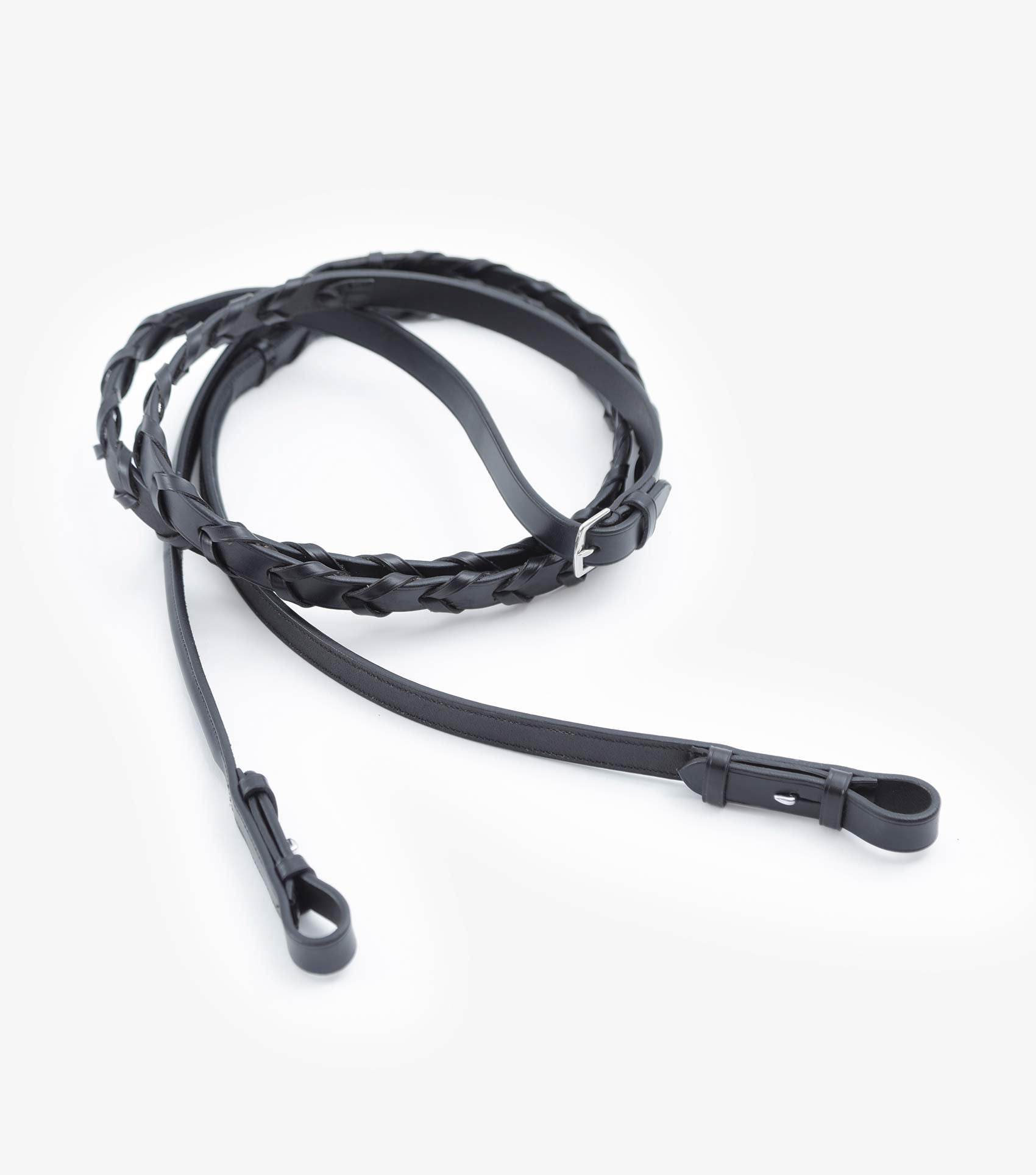 Premier Equine Pietro Laced Reins - N P Equestrian & Pet Supplies Ltd 
