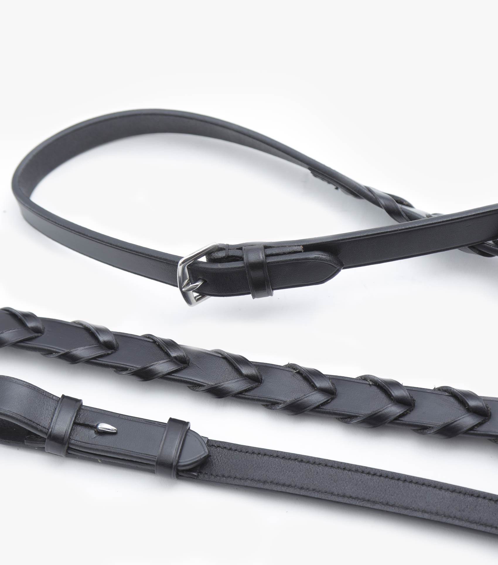 Premier Equine Pietro Laced Reins - N P Equestrian & Pet Supplies Ltd 