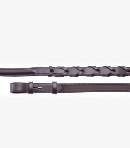 Premier Equine Pietro Laced Reins - N P Equestrian & Pet Supplies Ltd 